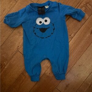H&M Cookie Monster Kids Footie